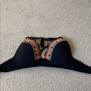 clasp back bikini top